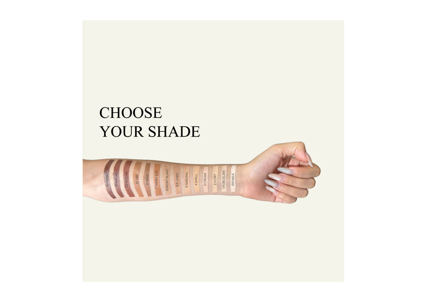 Silkfull Full Coverage Foundation SPF 40 – Flawless Coverage + Sun Protection for Dry, Normal, Oily & Combination Skin