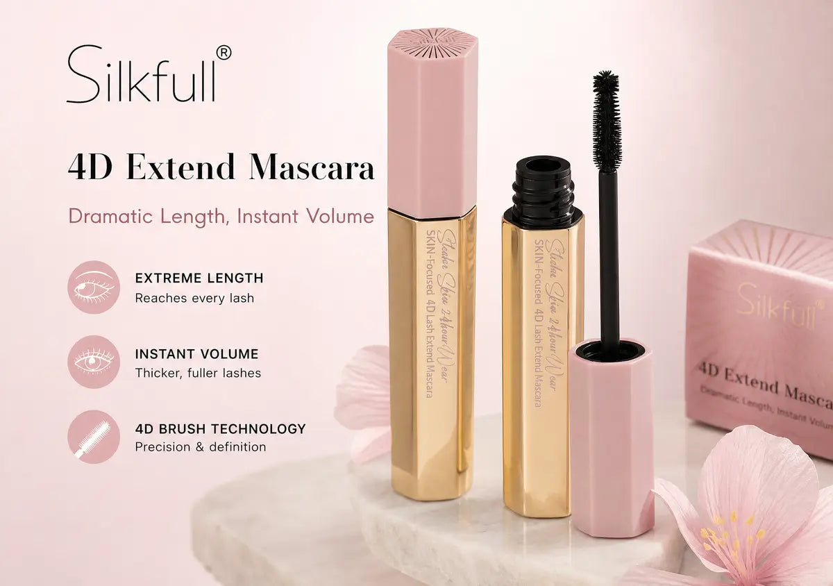 Silkfull 4D Extend Mascara: Dramatic Length, Instant Volume