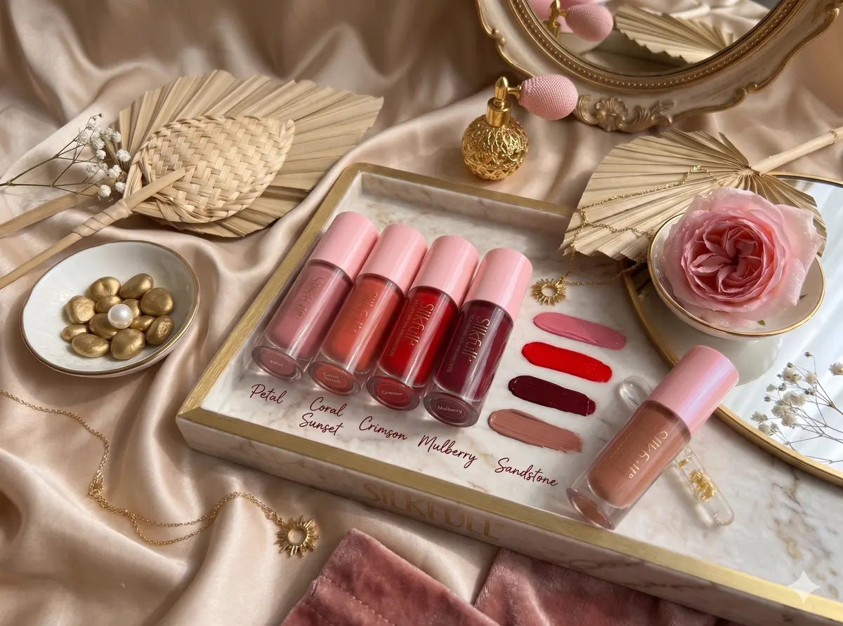 Effortless Radiance: Silkfull Skin-True Liquid Blush & Lip Color