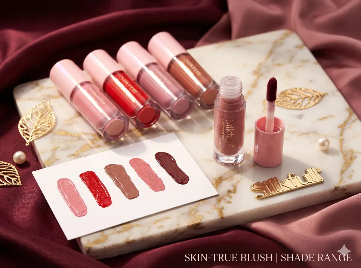 Effortless Radiance: Silkfull Skin-True Liquid Blush & Lip Color