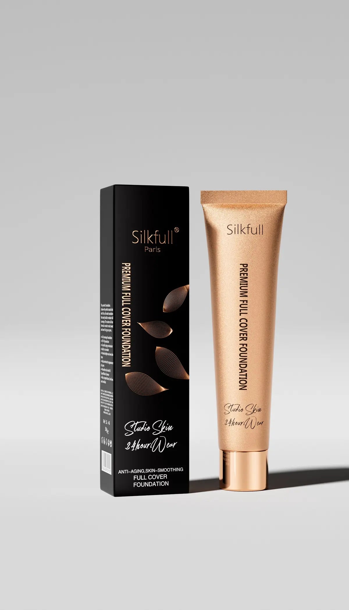 Silkfull Full Coverage Foundation Perfect for Dry skin 1#