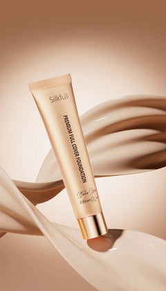 Silkfull Full Coverage Foundation Perfect for Dry/ normal skin 1#