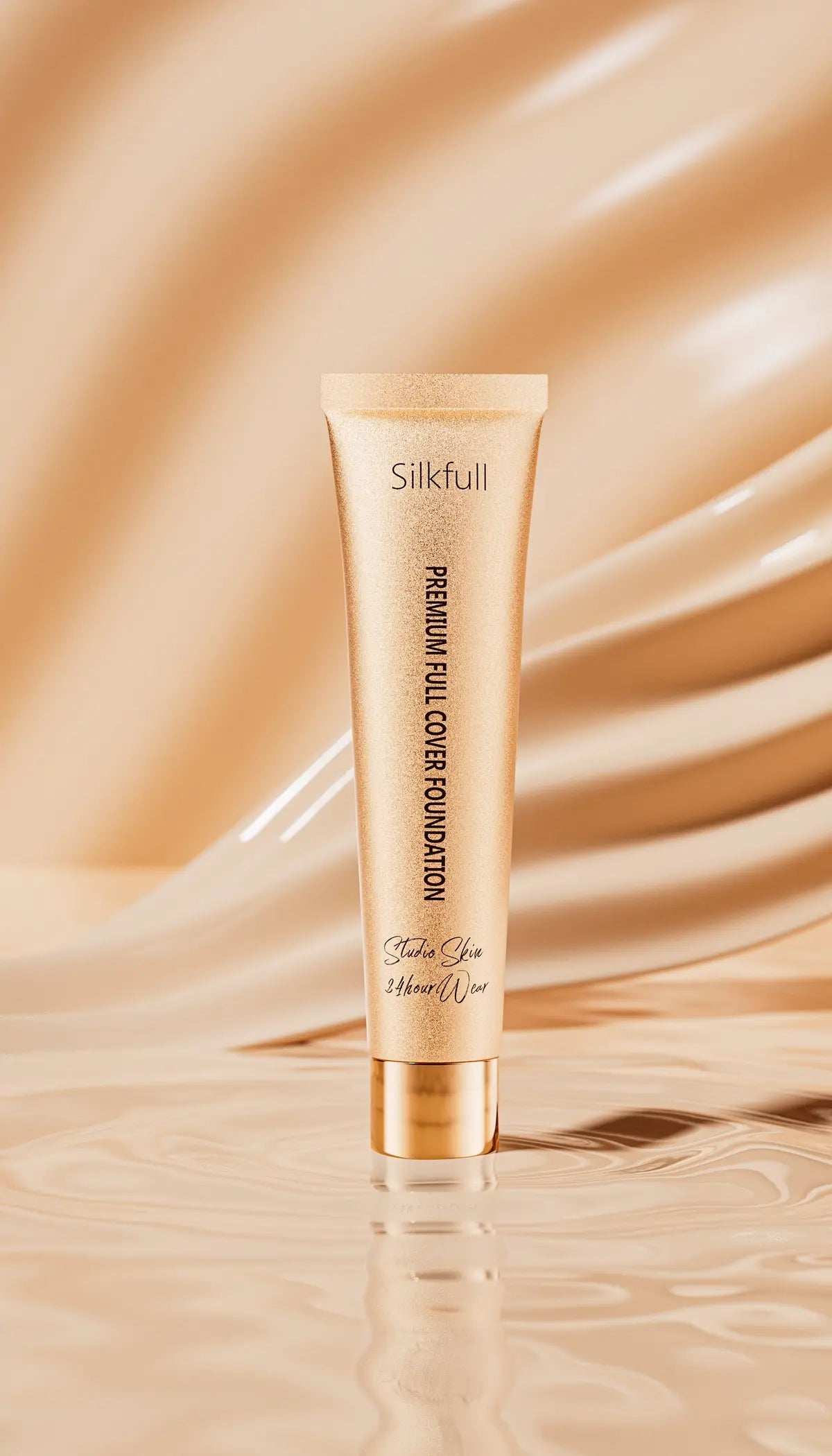 Silkfull Full Coverage Foundation Perfect for Dry skin 1#