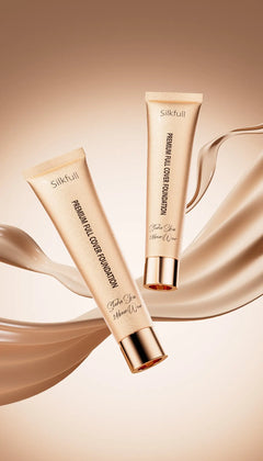 Silkfull Full Coverage Foundation Perfect for Dry/ normal skin 1#