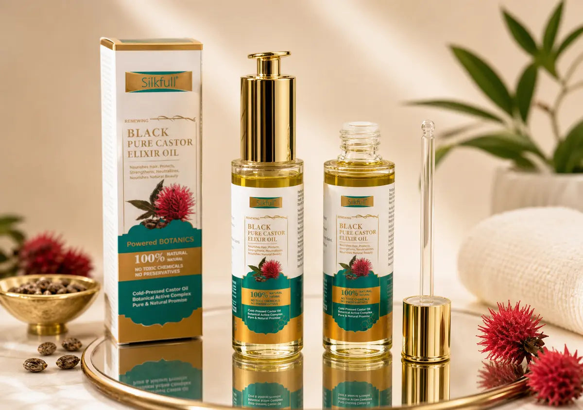Pure Jamaican Black Castor Oil – Nature’s Liquid Gold